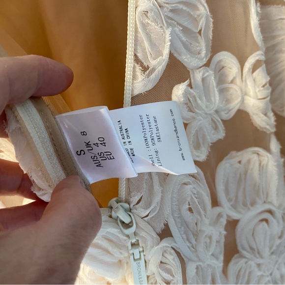 NWT Bronx and Banco Sabrina White Midi Dress Size AU 8/US 4 - Picture 9 of 16